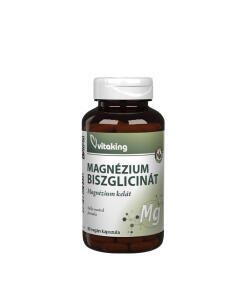 Vitaking Organic Magnesium Bisglycinate (80 Capsules) - Eco Supplements CZ