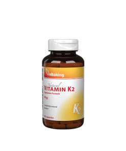 Vitaking Vitamin K2 90 mcg (90 Capsules) - Eco Supplements CZ