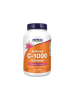 Vitamin C-1000 Complex - Buffered with 250mg Bioflavonoids - 180 tabs - Eco Supplements CZ