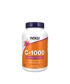 Vitamin C-1000 with Rose Hips & Bioflavonoids - 250 tablets - Eco Supplements CZ