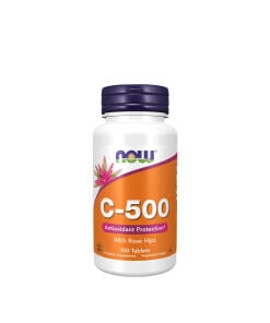 Vitamin C-500 with Rose Hips - 100 tablets - Eco Supplements CZ