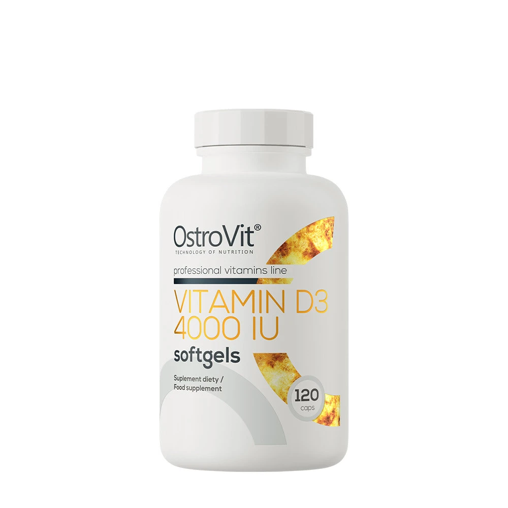 Vitamin D3 4000 - 120 softgels - Eco Supplements CZ