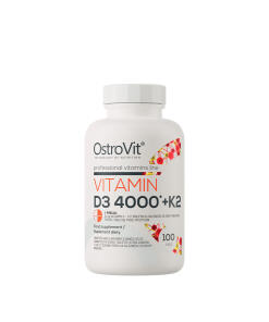 Vitamin D3 4000 + K2 - 100 tablets - Eco Supplements CZ