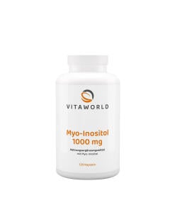 Vitaworld Myo-Inositol 1000 mg (120 Capsules) - Eco Supplements CZ